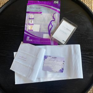 Postpartum Package- Abdominal Binder - Style 70-9 (23cm) plus PreciDerm Gel Dressing for Scars